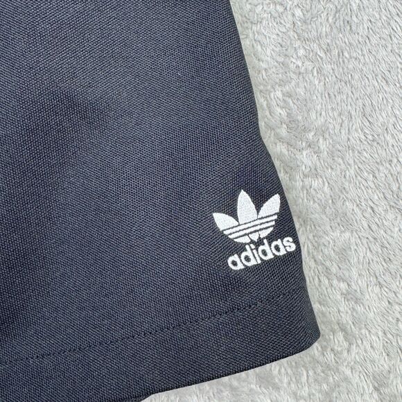 Adidas Adicolor Classics Short Wrapping Skirt Womens XS Black 3-Stripes Logo - Picture 3 of 11